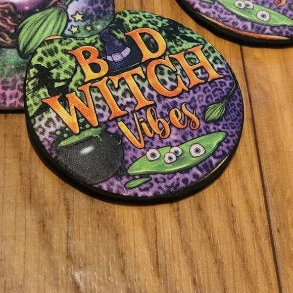 Halloween Car accessories witch set - Picture 2 of 3